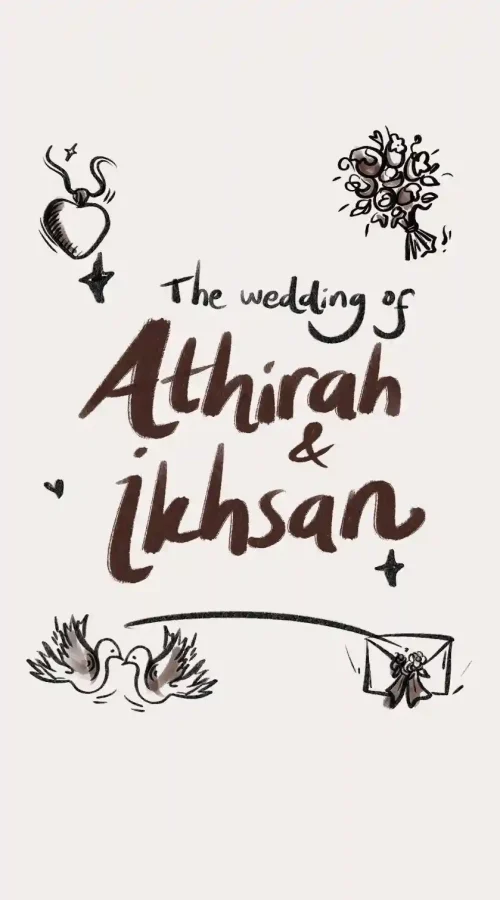 Thumbnail Athirah & Ikhsan Sketch Mocha